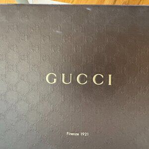 Gucci "Malaga Kid/Lifford" white flat sandals Size 38